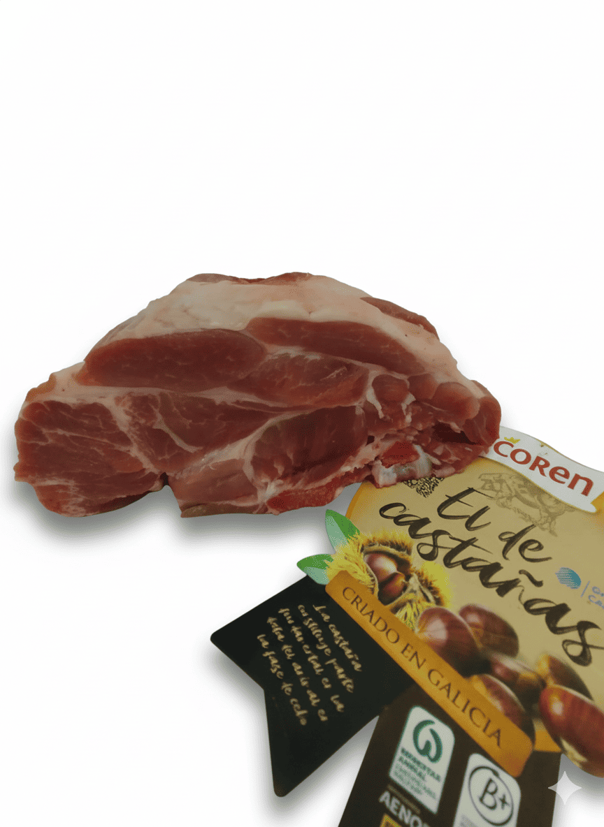 Chuletas Aguja Cerdo Selecta de Castañas