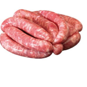 Salchicha de cerdo blanca